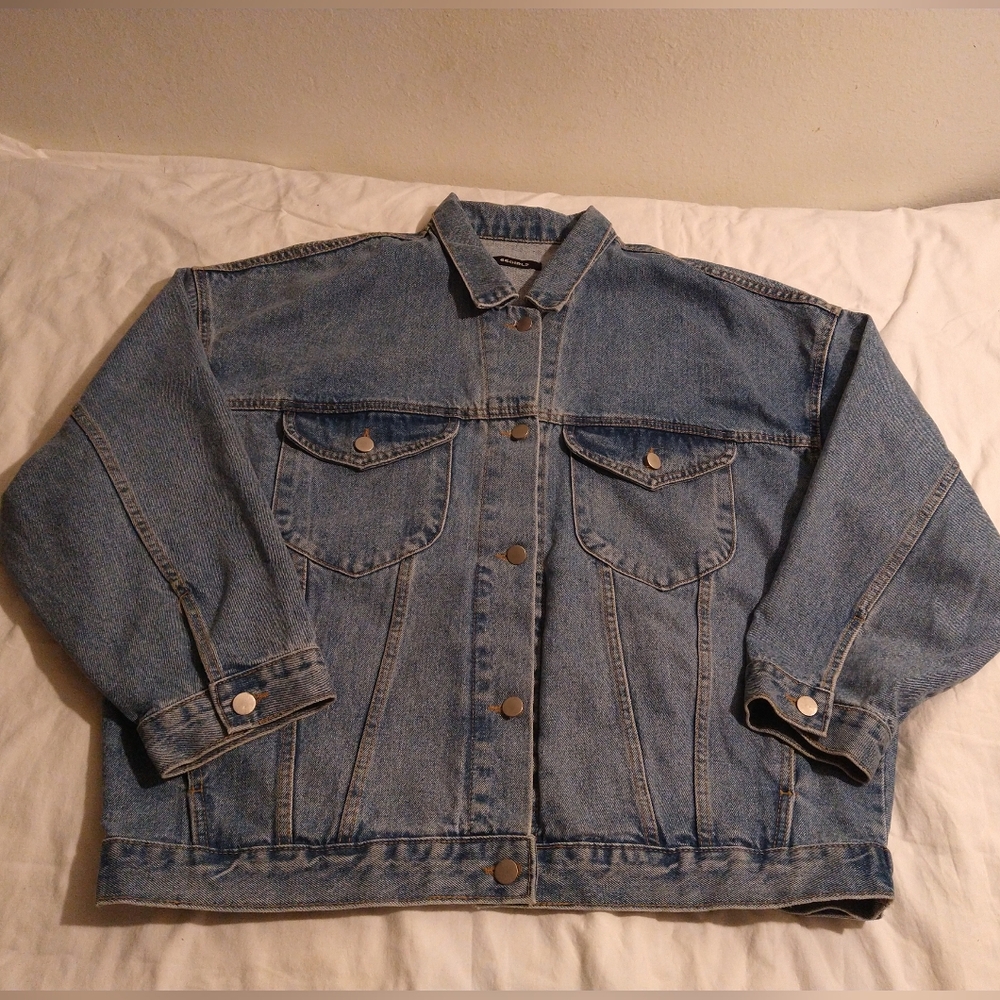 66Girls Oversized Denim Jacket